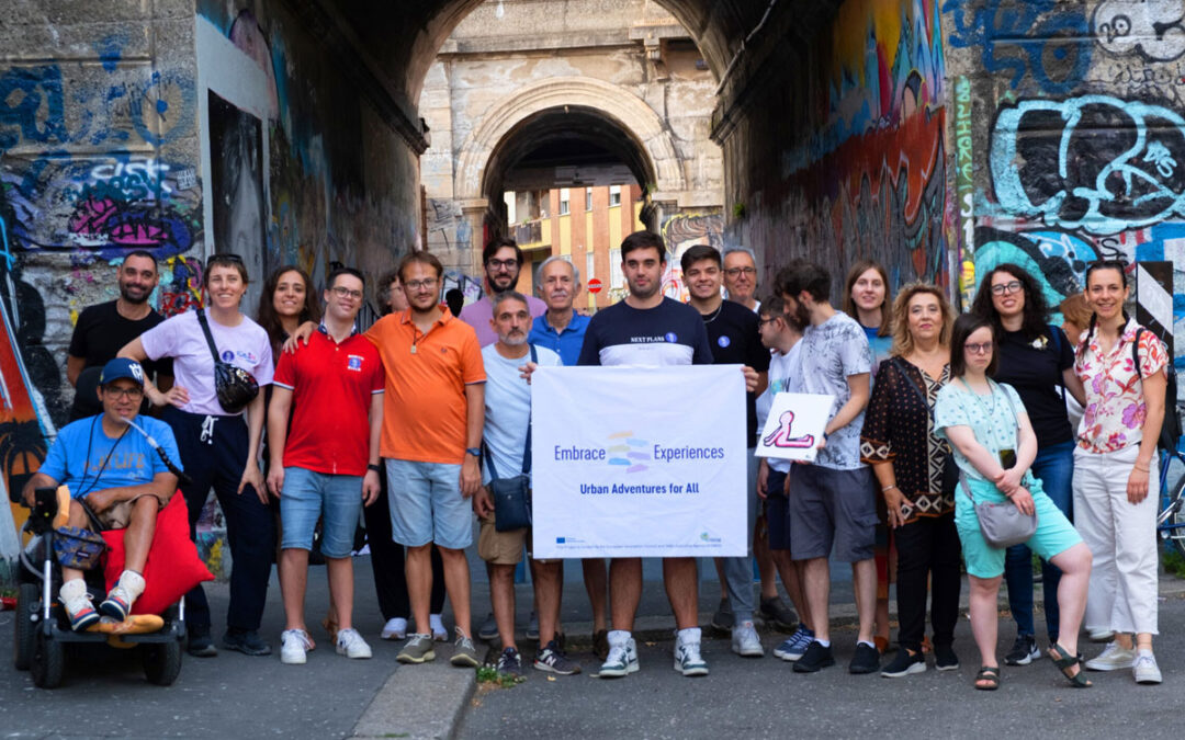 18 giugno 2025 – Primo Street Art Workshop Inclusivo con Embrace