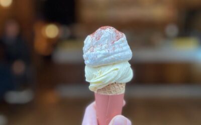 cono con panna