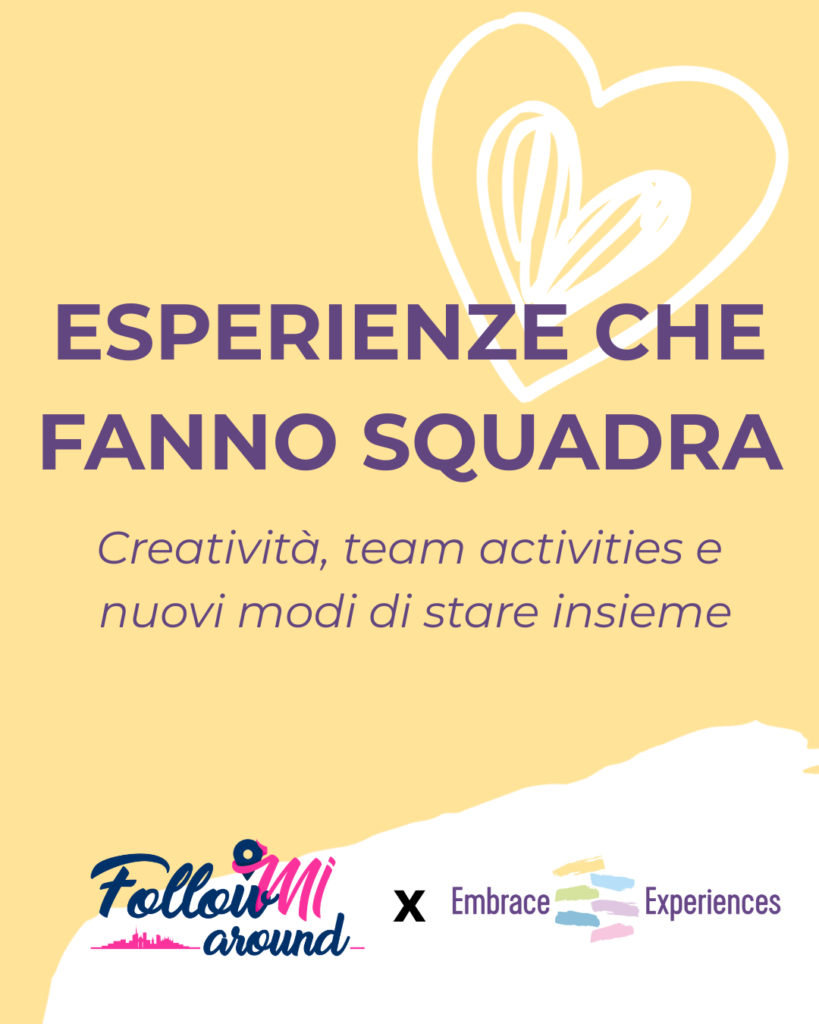 esperienze che fanno squadra