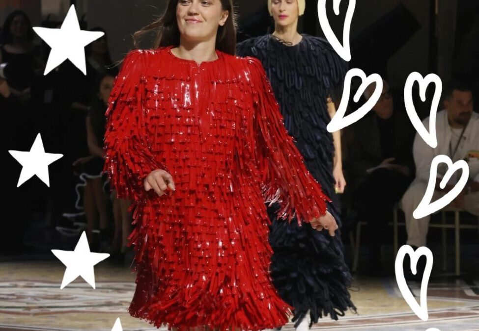 modella con gambe bioniche